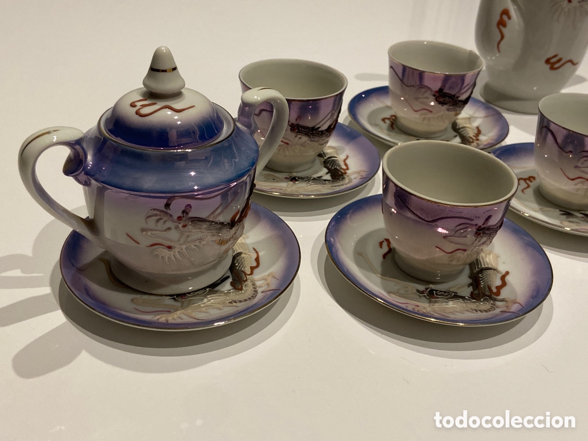 Antig&uuml;edades: Juego de caf&eacute; japon&eacute;s - Foto 4