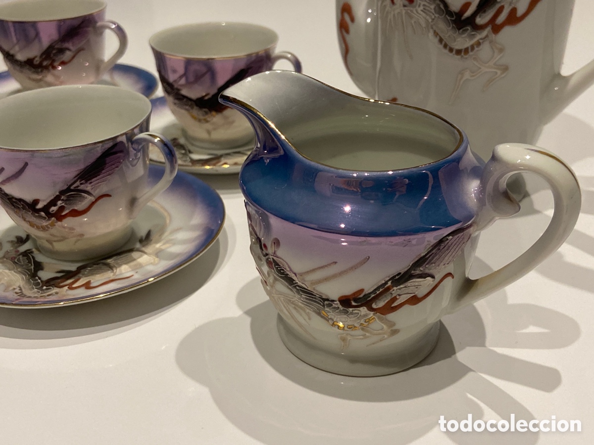 Antig&uuml;edades: Juego de caf&eacute; japon&eacute;s - Foto 5
