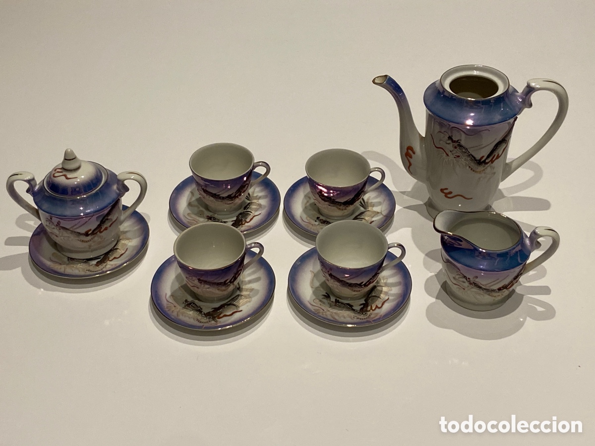 Antig&uuml;edades: Juego de caf&eacute; japon&eacute;s - Foto 1