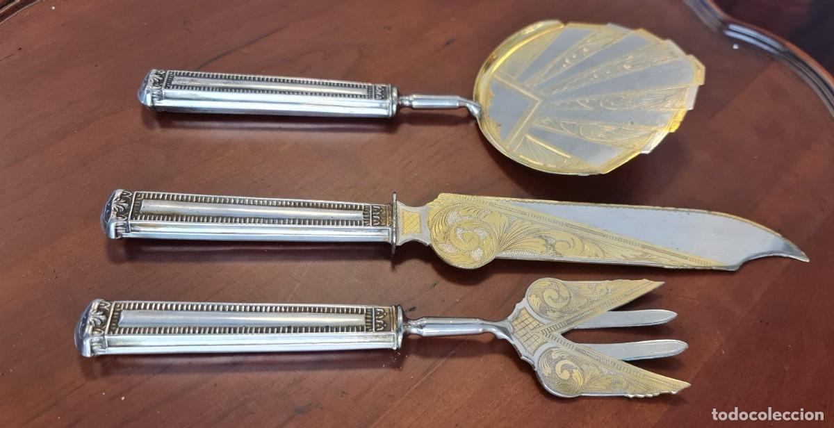 Antig&uuml;edades: Servicio trinchante ArtDeco - Foto 2