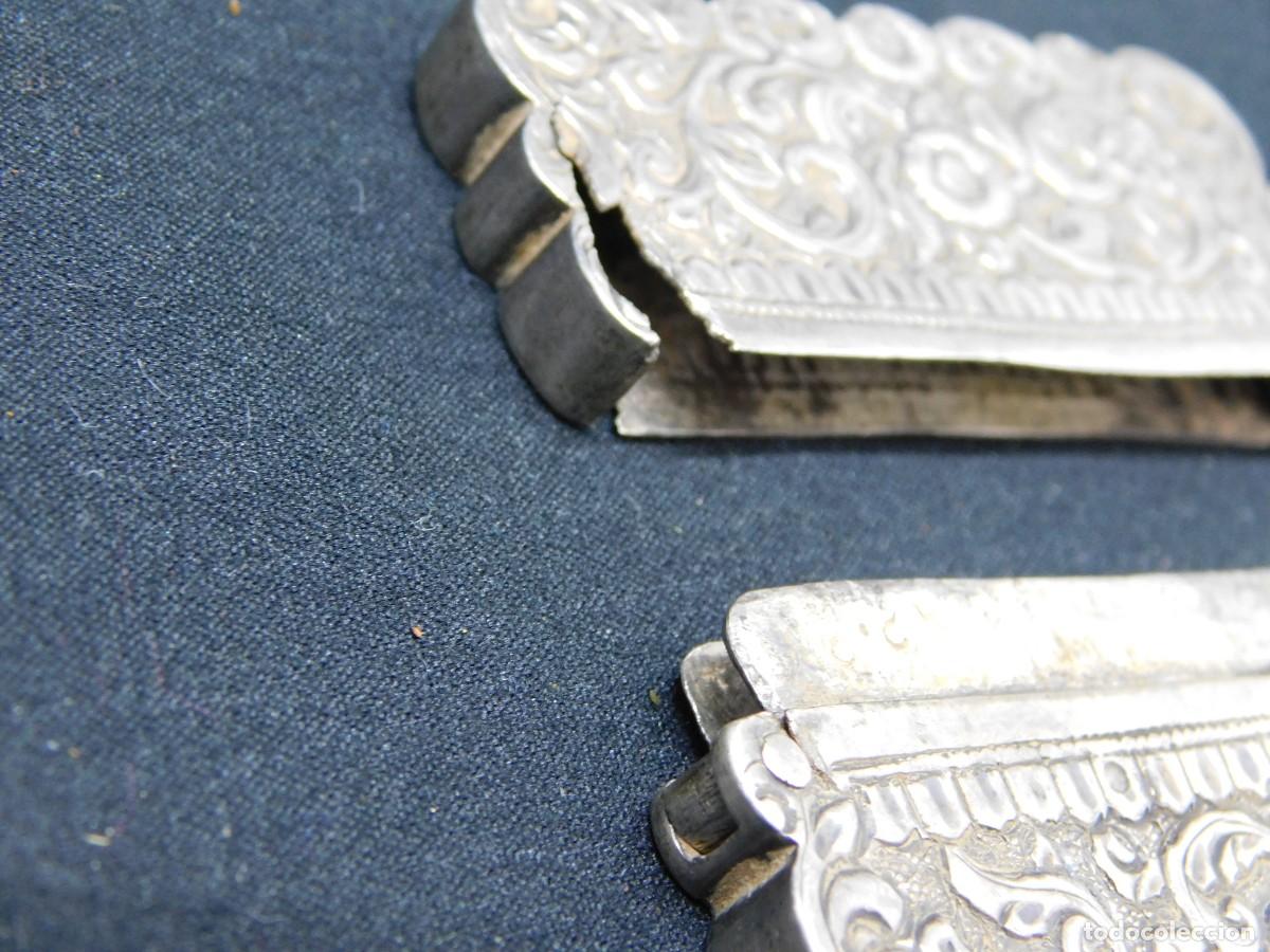 Antig&uuml;edades: ANTIGUO TARJETERO DE PLATA - Foto 8