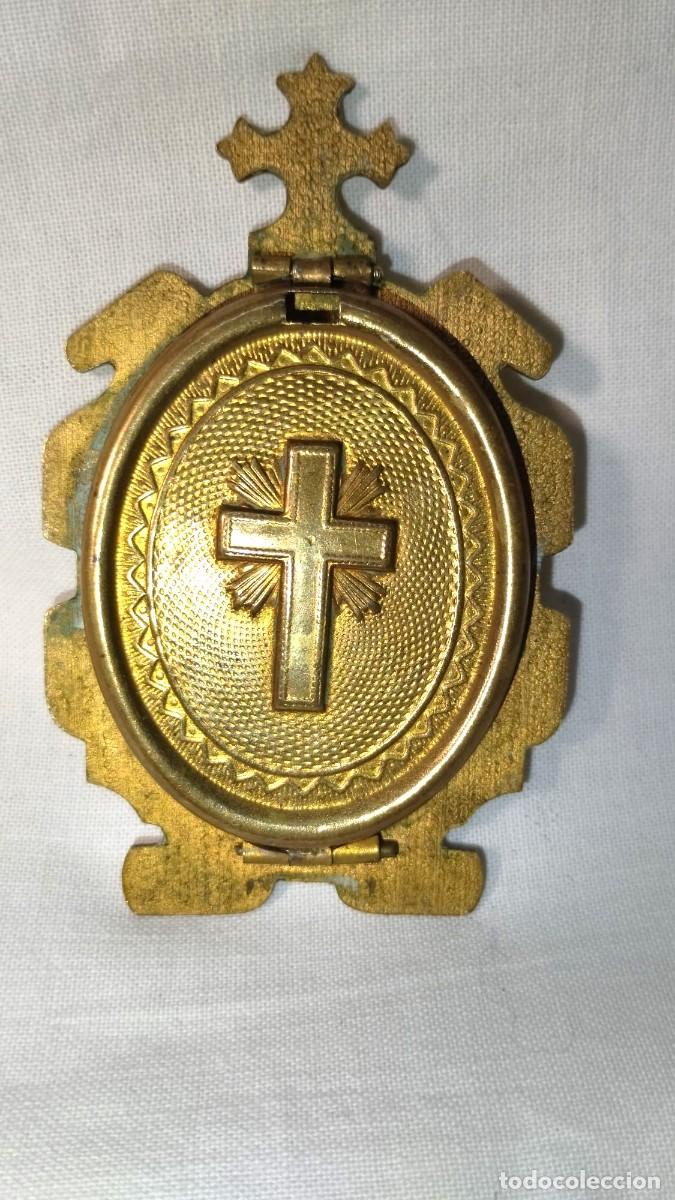 Antig&uuml;edades: ESMALTE VIRGEN INMACULADA CONCEPCI&Oacute;N CON MARCO - Foto 3