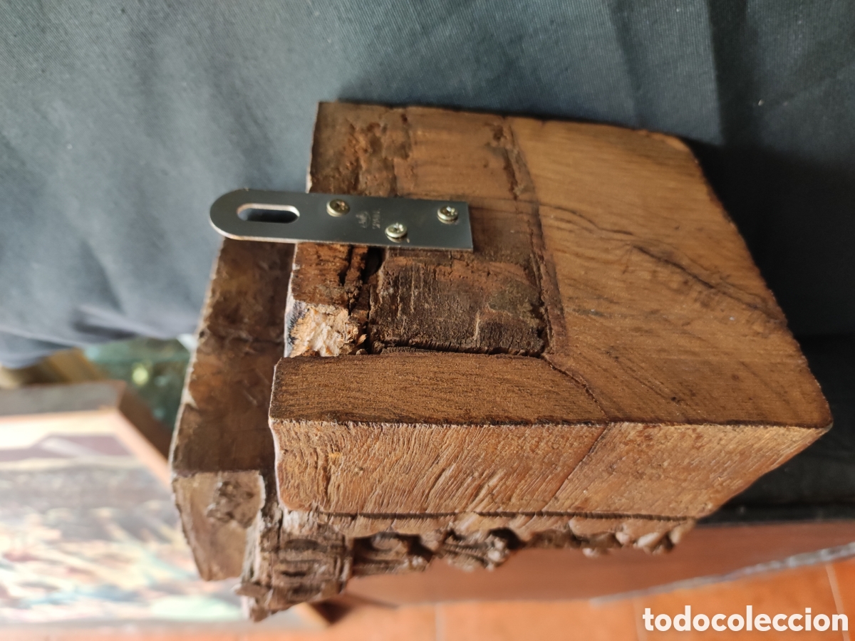 Antig&uuml;edades: M&eacute;nsula tallada madera - Foto 4