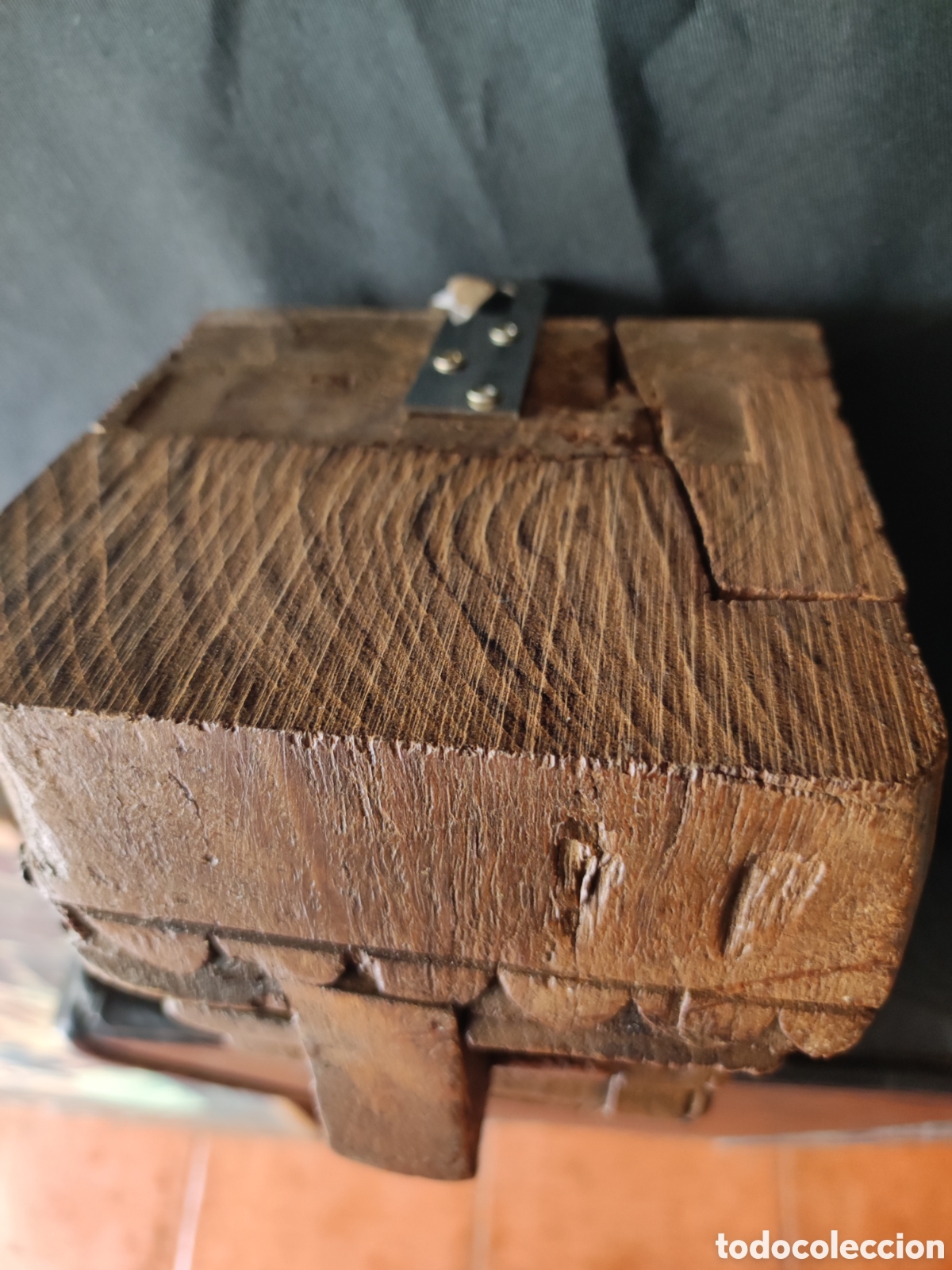 Antig&uuml;edades: M&eacute;nsula tallada madera - Foto 4