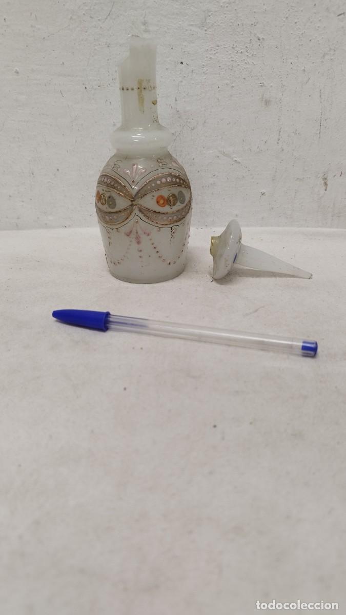 Antig&uuml;edades: Antiguo Jarr&oacute;n de Cristal, opalina a restaurar - Foto 2