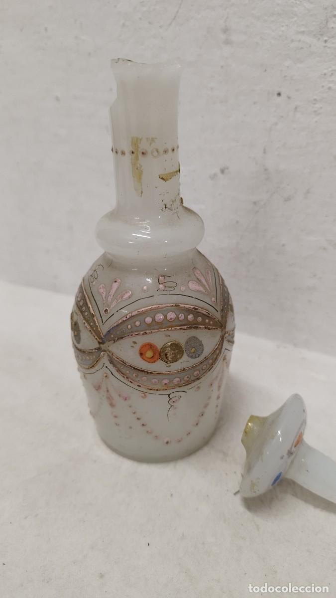 Antig&uuml;edades: Antiguo Jarr&oacute;n de Cristal, opalina a restaurar - Foto 3