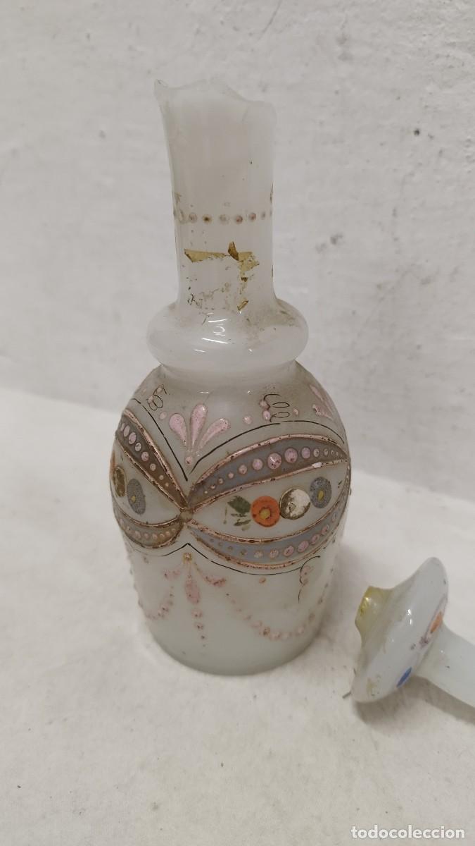 Antig&uuml;edades: Antiguo Jarr&oacute;n de Cristal, opalina a restaurar - Foto 4