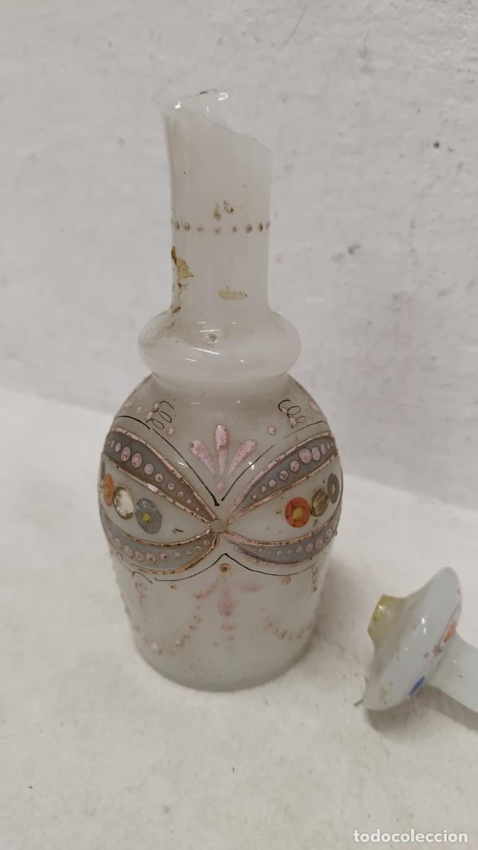 Antig&uuml;edades: Antiguo Jarr&oacute;n de Cristal, opalina a restaurar - Foto 5