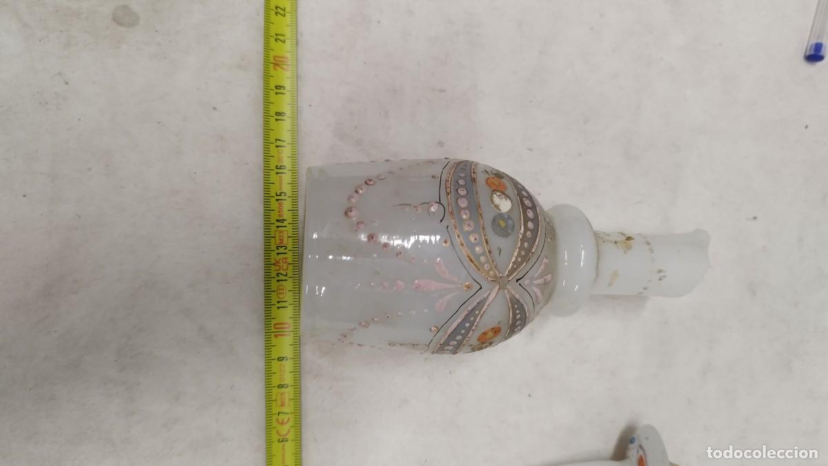 Antig&uuml;edades: Antiguo Jarr&oacute;n de Cristal, opalina a restaurar - Foto 17