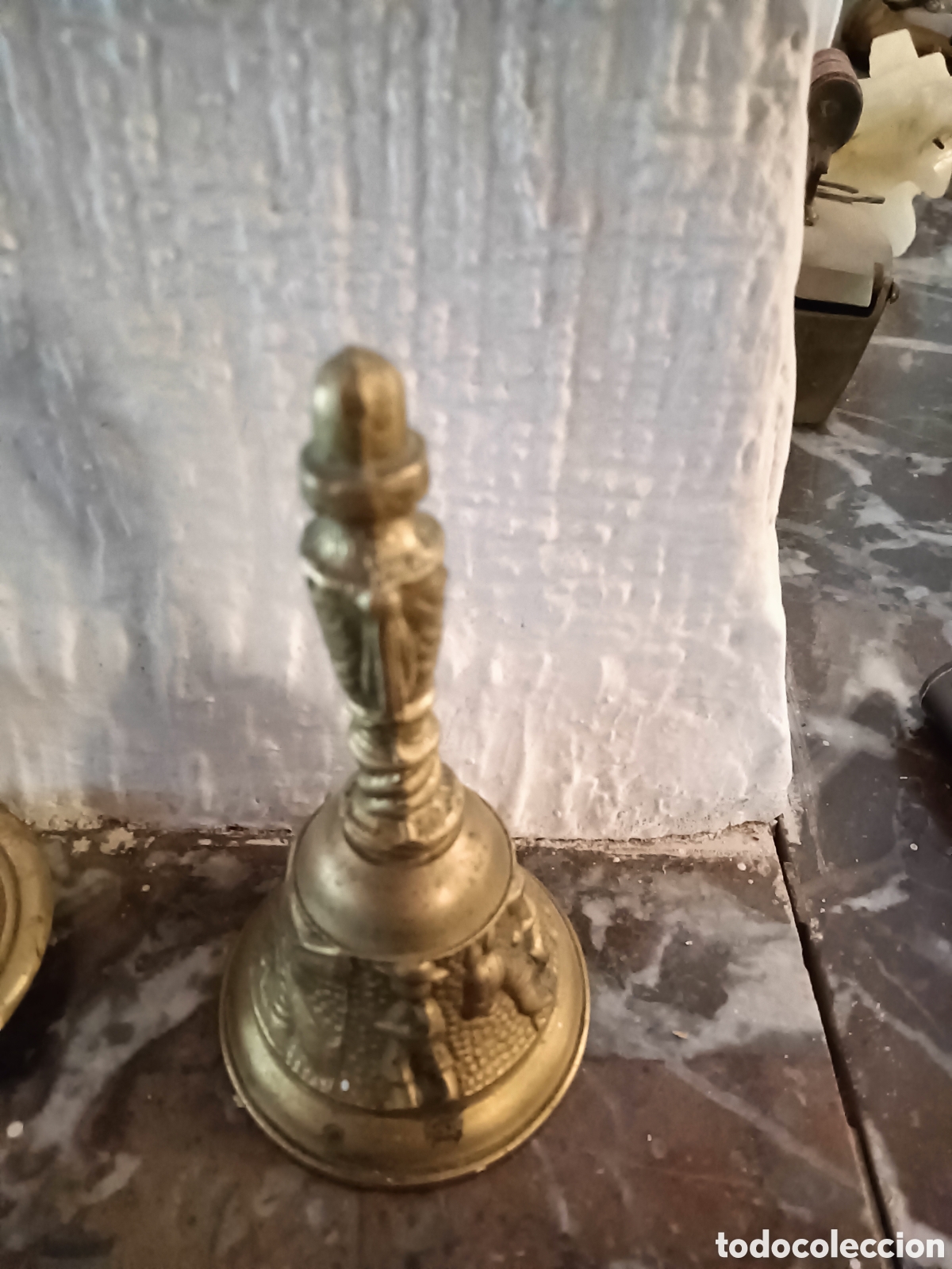 Antig&uuml;edades: Antigua campana de bronce - Foto 1