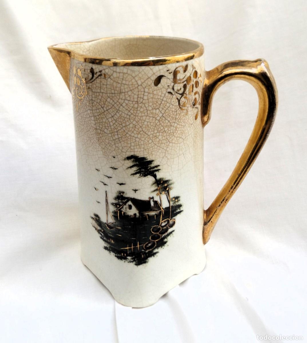 Antig&uuml;edades: jarra ceramica - Foto 1