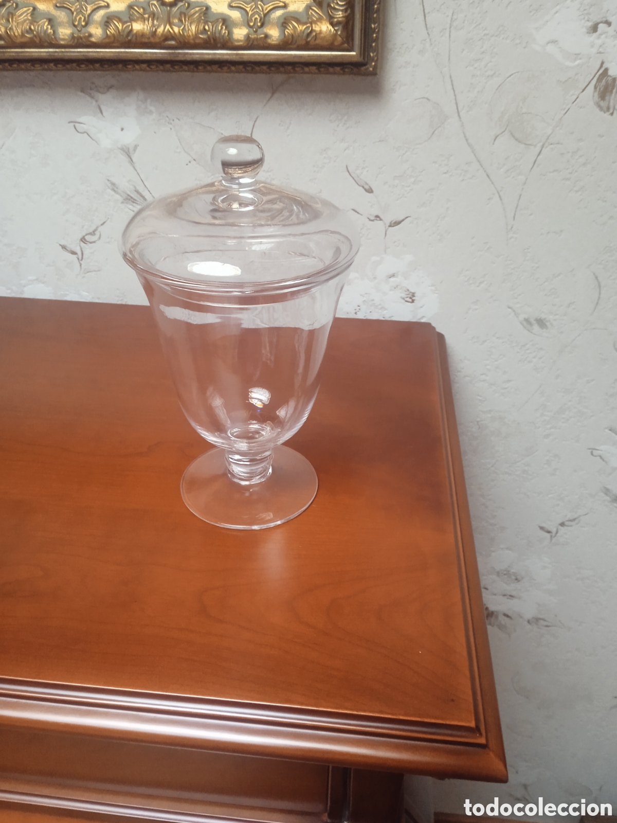 Antig&uuml;edades: Bombonera de cristal - Foto 3