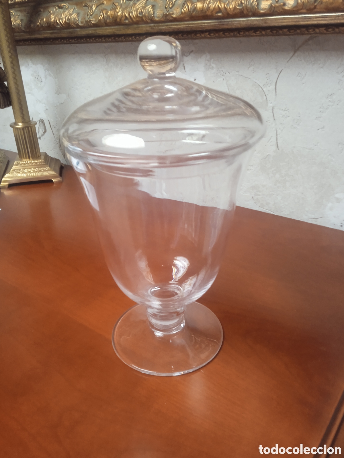 Antig&uuml;edades: Bombonera de cristal - Foto 1