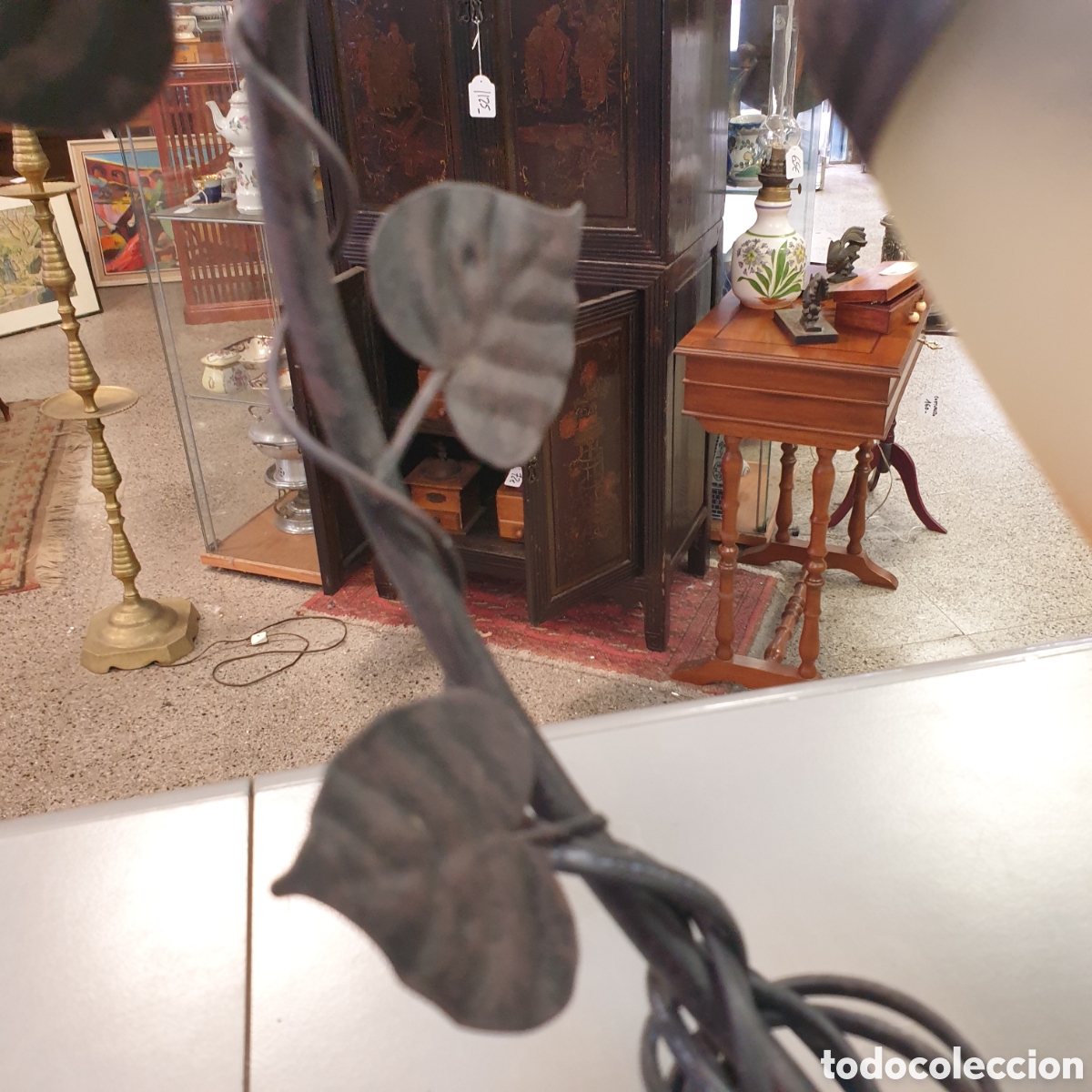 Antig&uuml;edades: Lampara de mesa 32CM DE ALTURA - Foto 3