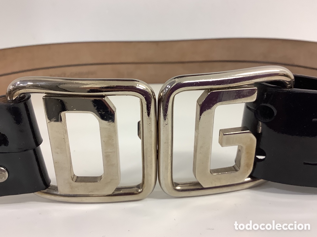 Antig&uuml;edades: CINTUR&Oacute;N DE PIEL DOLCE GABANNA ORIGINAL - Foto 3