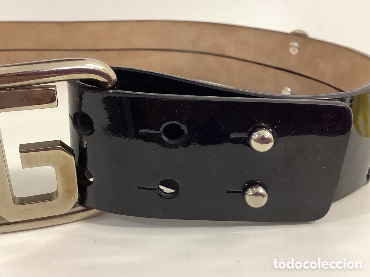 Antig&uuml;edades: CINTUR&Oacute;N DE PIEL DOLCE GABANNA ORIGINAL - Foto 4