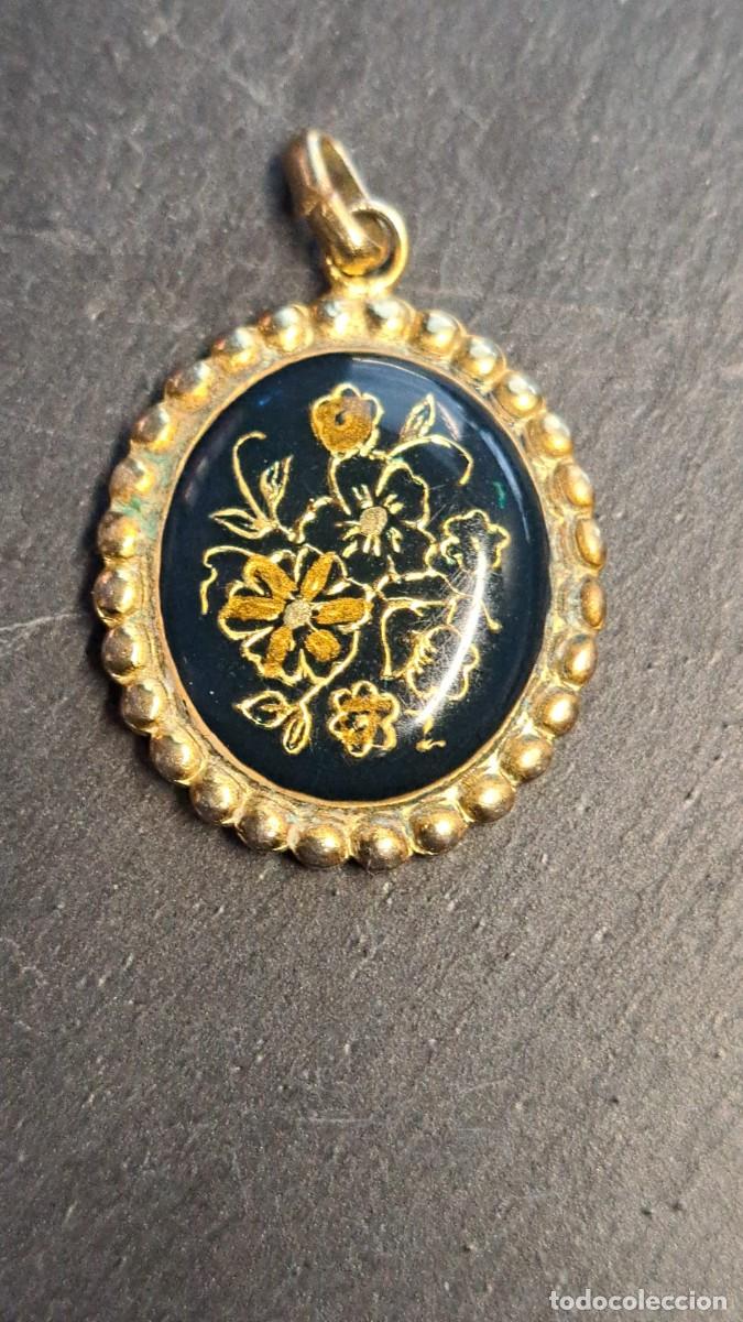 Antig&uuml;edades: Original Medalla de Santa Gemma - Foto 1