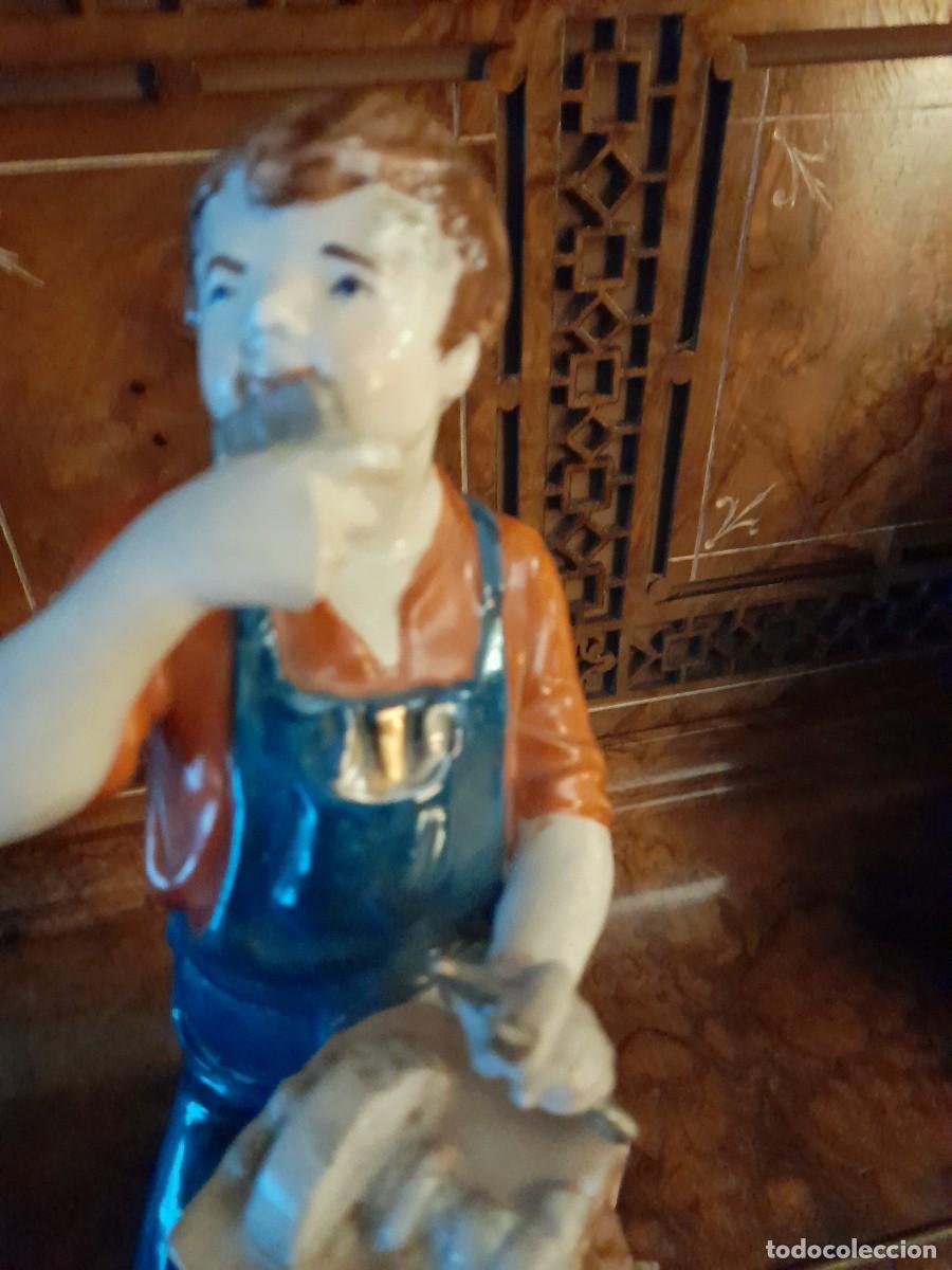 Antig&uuml;edades: Afilador de porcelana - Foto 2