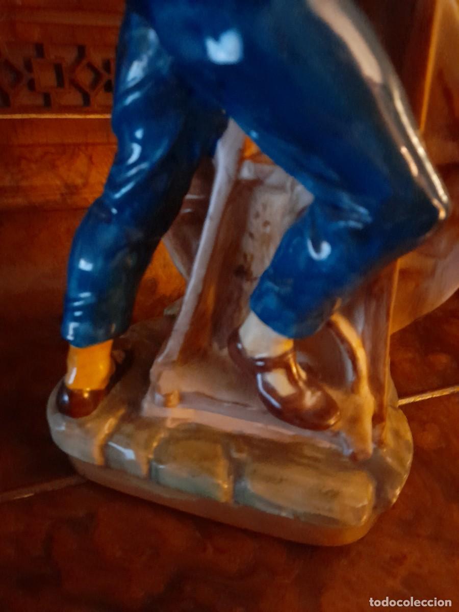 Antig&uuml;edades: Afilador de porcelana - Foto 6