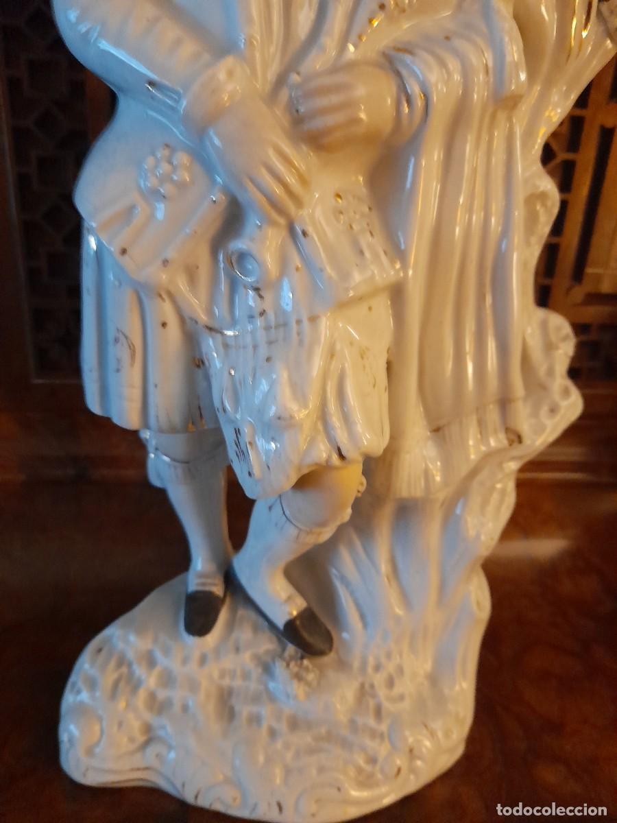 Antig&uuml;edades: Gaitero escoc&eacute;s de loza - Foto 3