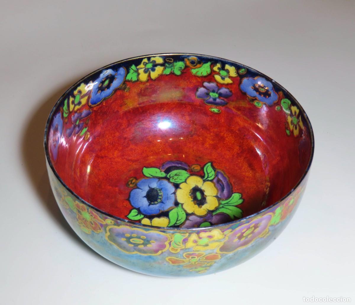 Antig&uuml;edades: CUENCO CENTRO DE MESA ART DECO REGAL WARE - Foto 2