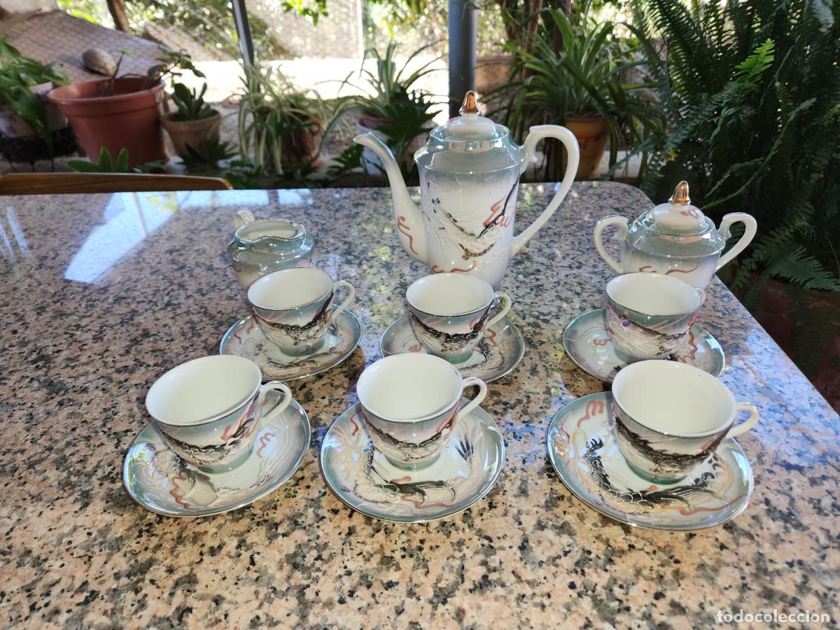 Antig&uuml;edades: Juego de caf&eacute; japon&eacute;s - Foto 1