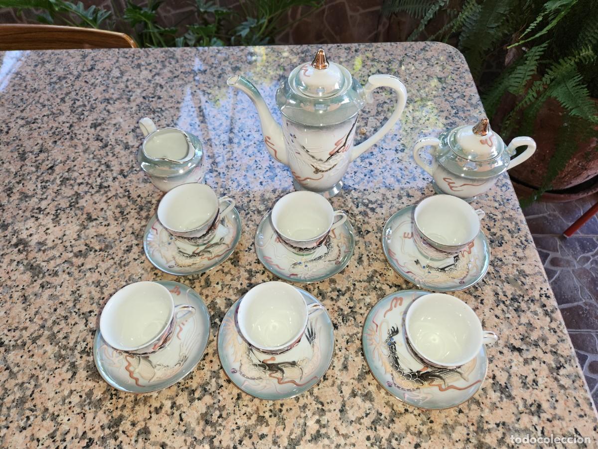 Antig&uuml;edades: Juego de caf&eacute; japon&eacute;s - Foto 2