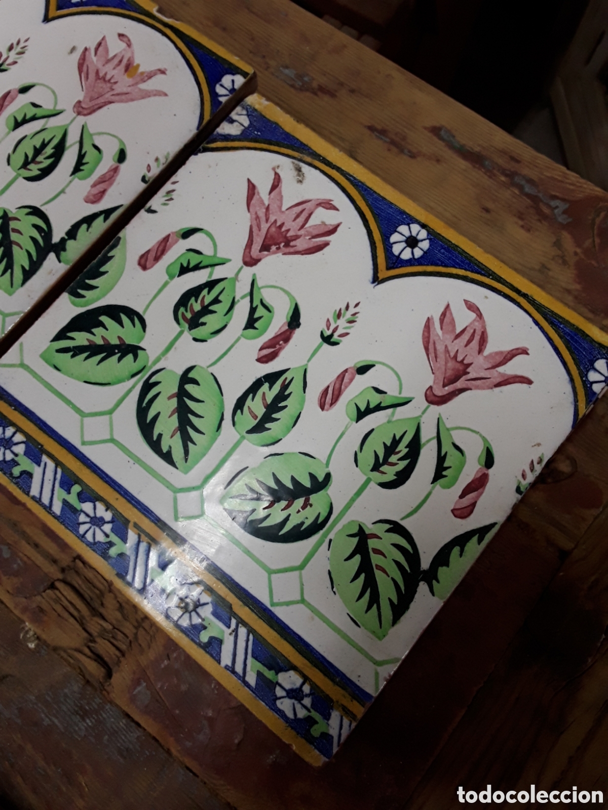 Antig&uuml;edades: Azulejos ( juego de 10 ) - Foto 2