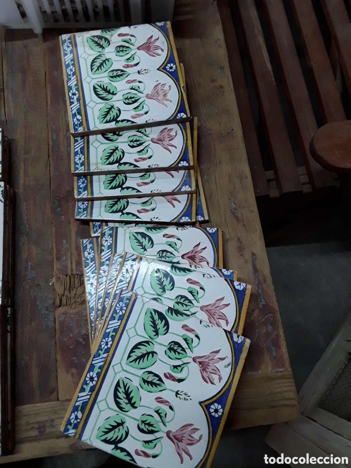 Antig&uuml;edades: Azulejos ( juego de 10 ) - Foto 3