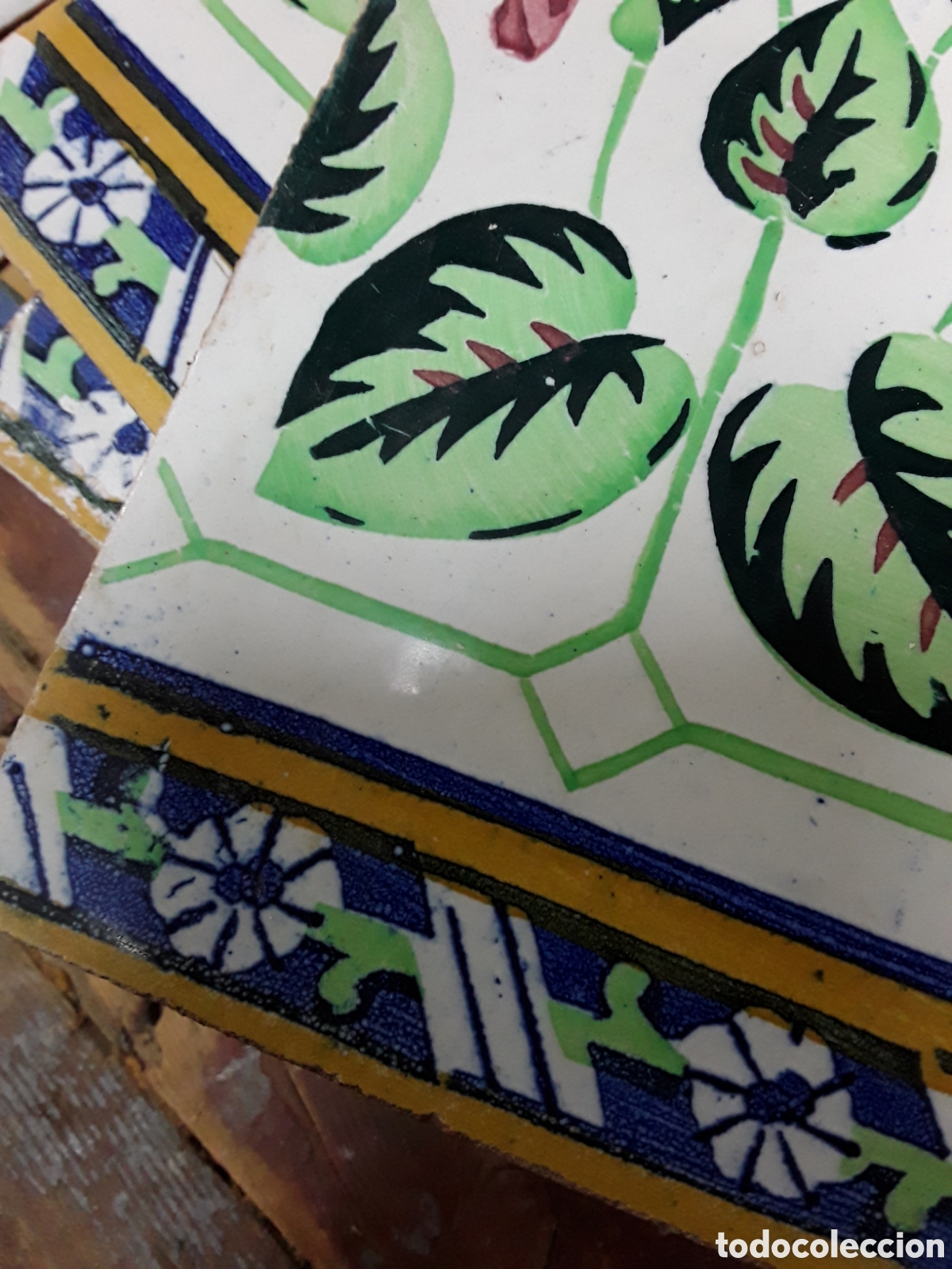 Antig&uuml;edades: Azulejos ( juego de 10 ) - Foto 6