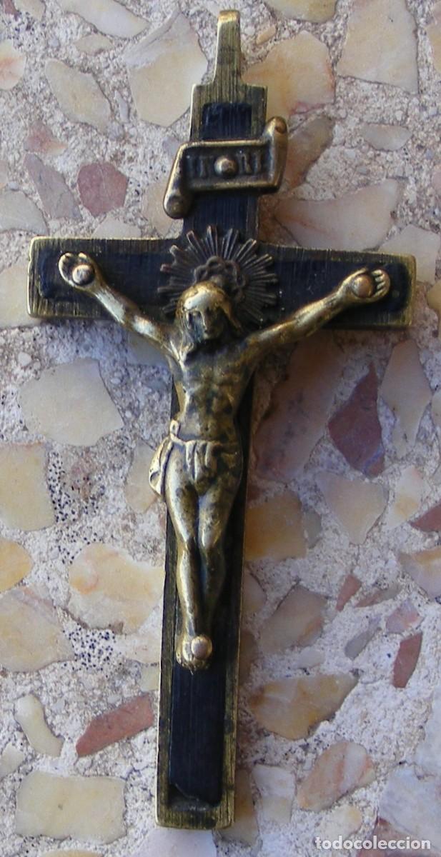 Antig&uuml;edades: CRUCIFIJO ANTIGUO - Foto 1