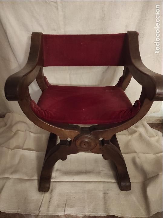Antig&uuml;edades: sillon de tijera - Foto 1