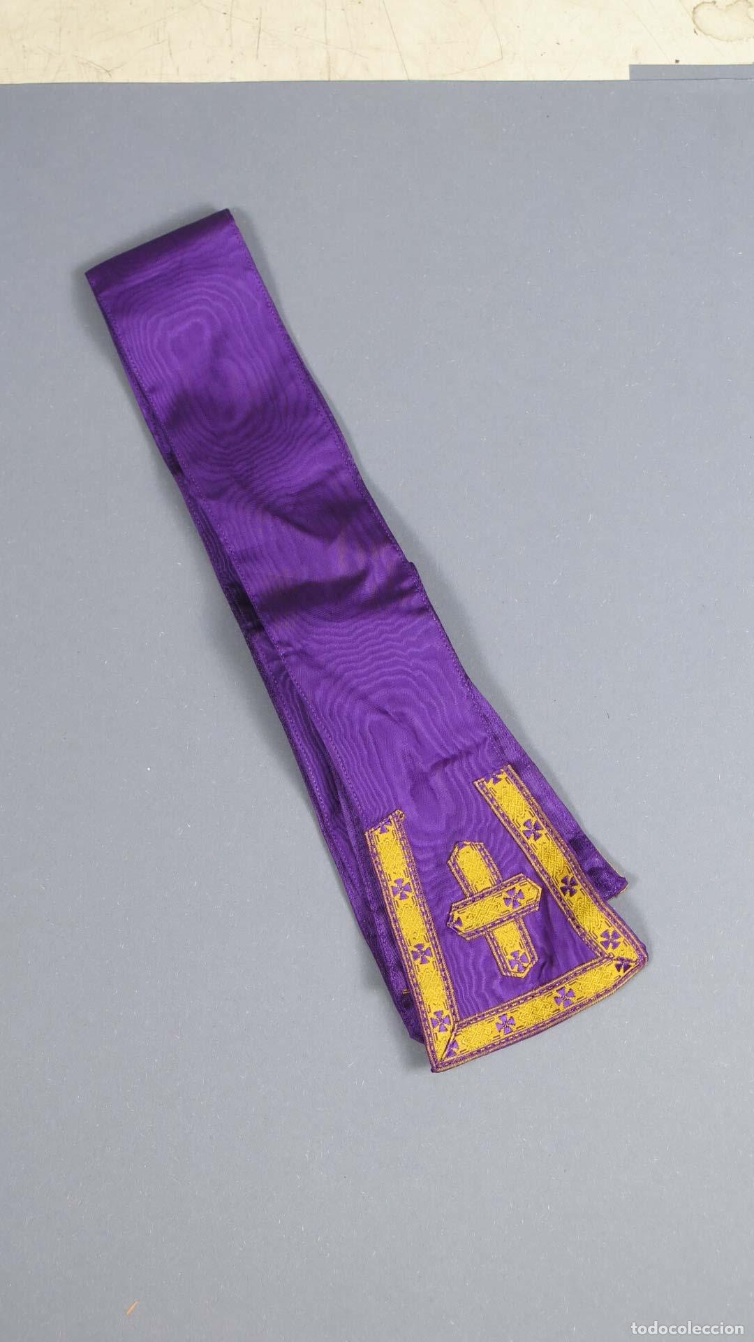 Antig&uuml;edades: MANIPULO MORADO. HACIA 1920 - Foto 2