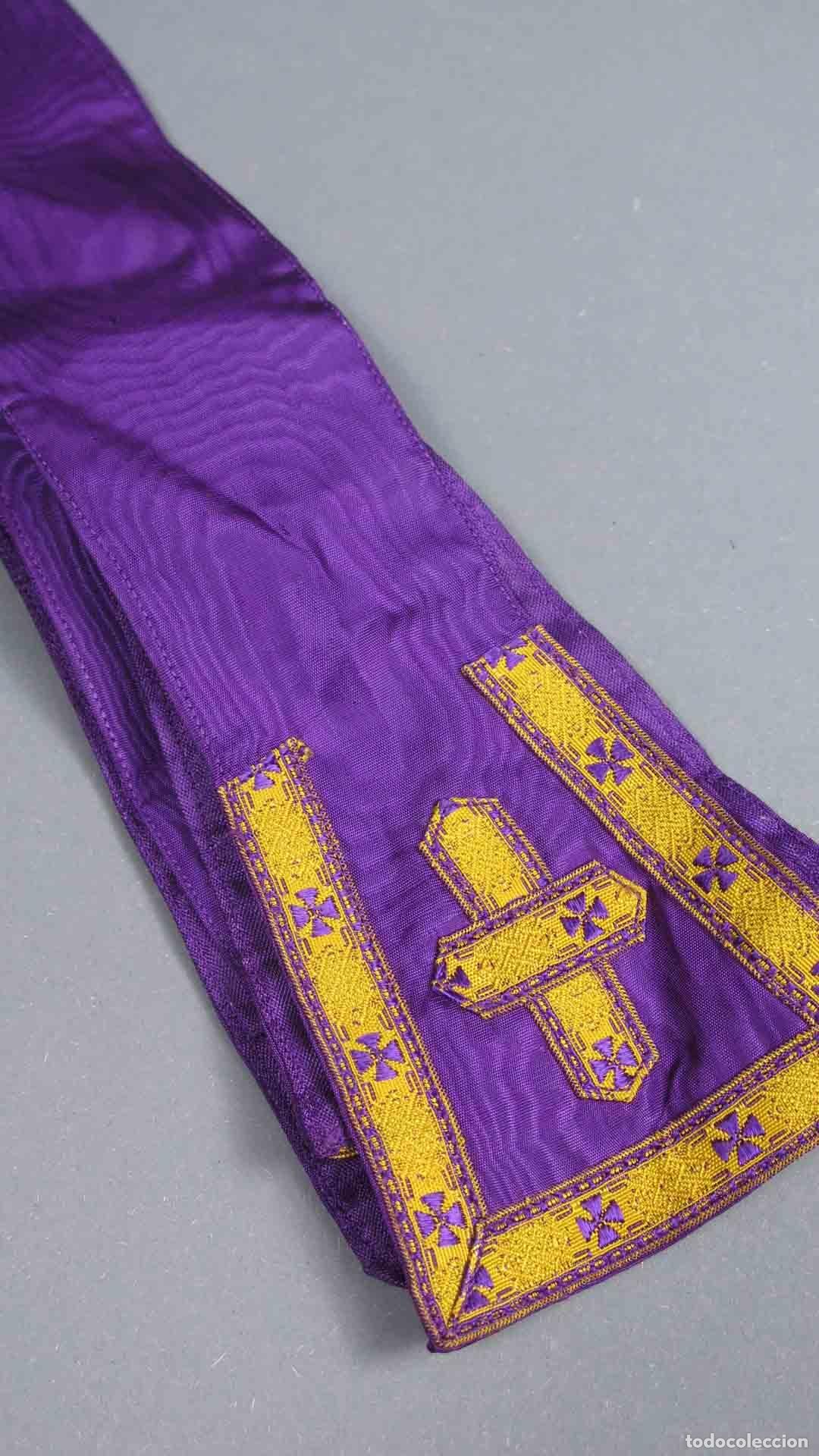 Antig&uuml;edades: MANIPULO MORADO. HACIA 1920 - Foto 3