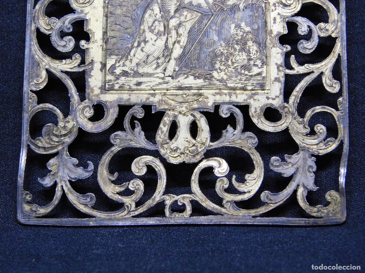 Antig&uuml;edades: ANTIGUA PLACA DE PLATA - Foto 4
