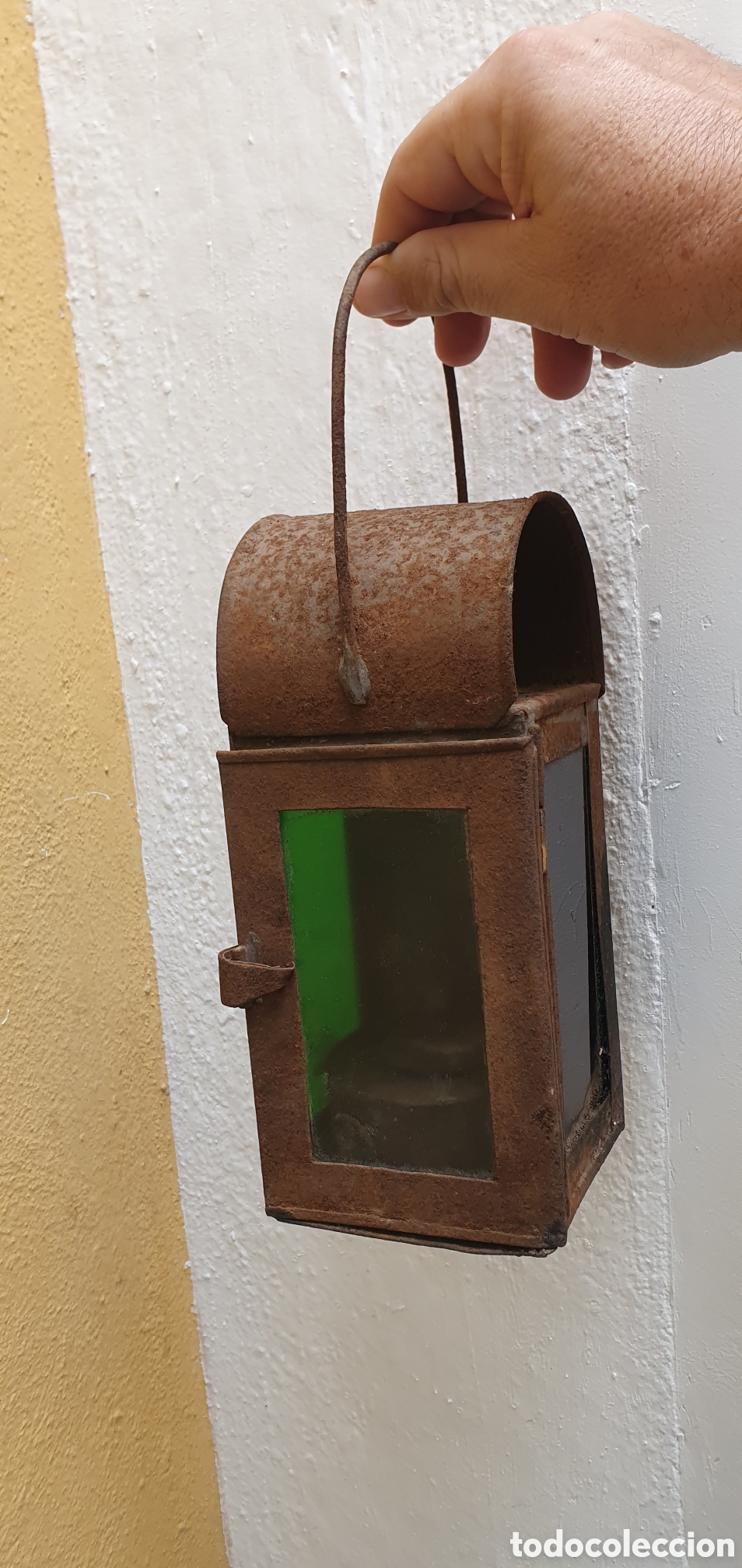 Antig&uuml;edades: ANTIGUO FAROL FERROVIARIO - Foto 1