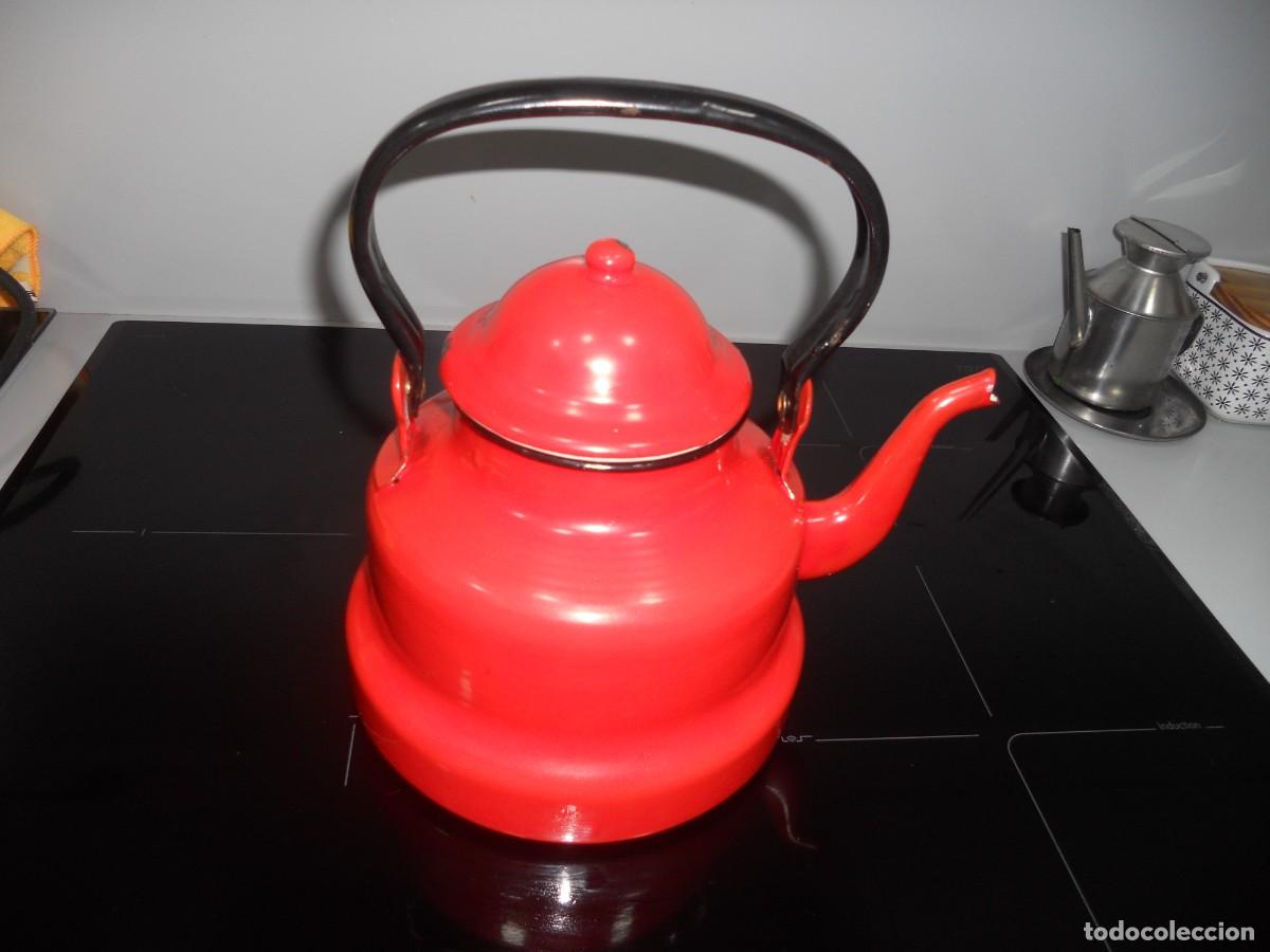 Antig&uuml;edades: ANTIGUA CAFETERA ESMALTADA - Foto 2