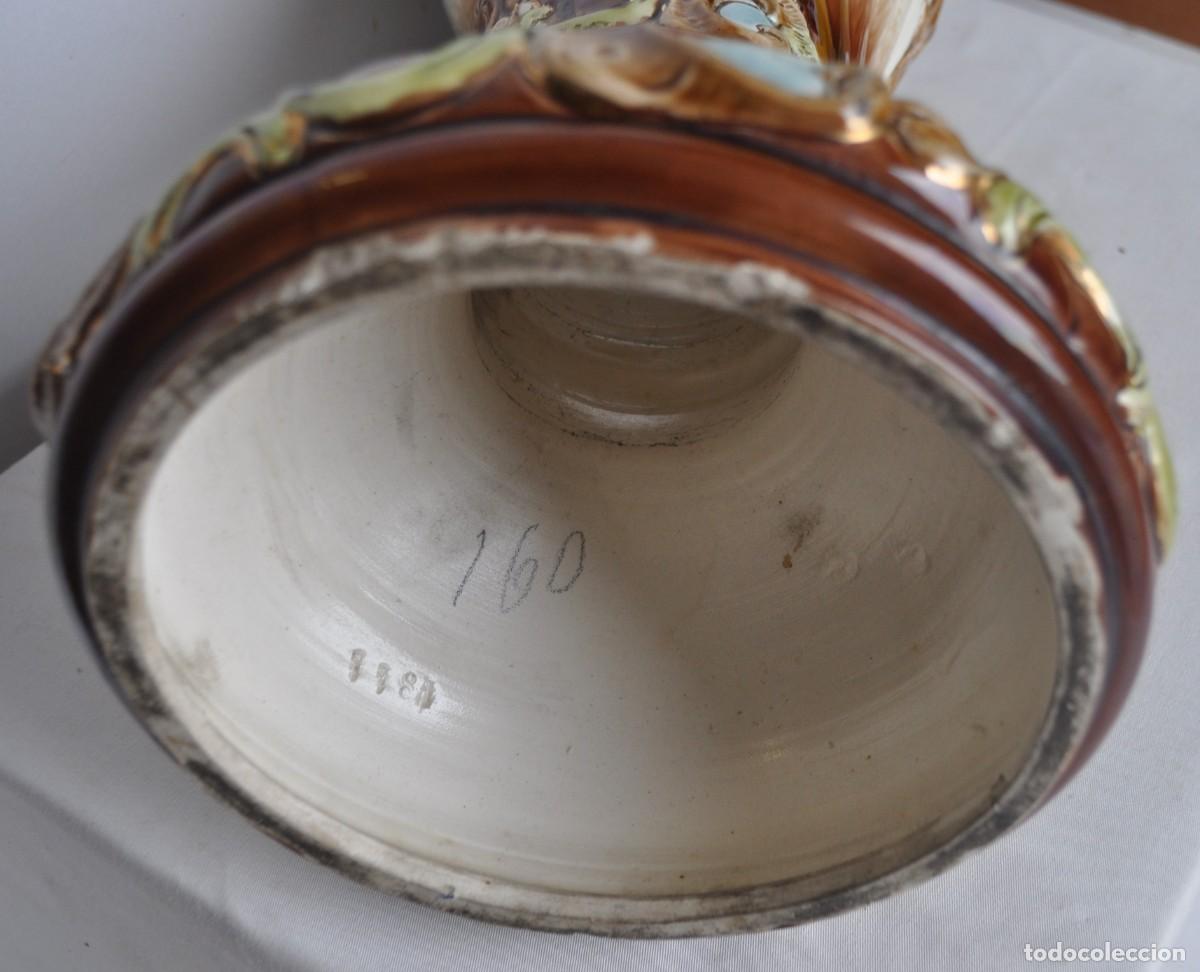 Antig&uuml;edades: MAJOLICA- PIEZA L&Auml;MPARA - Foto 3