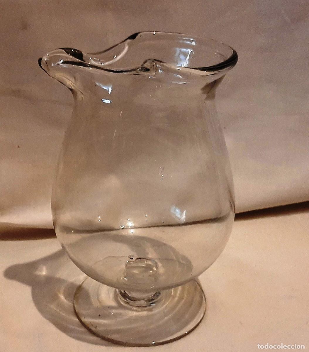 Antig&uuml;edades: Jarr&oacute;n de cristal soplado - Foto 1