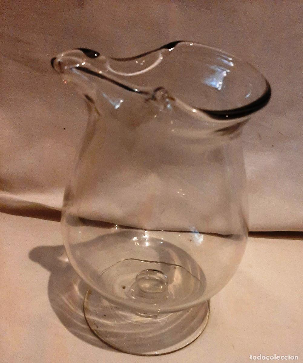 Antig&uuml;edades: Jarr&oacute;n de cristal soplado - Foto 2