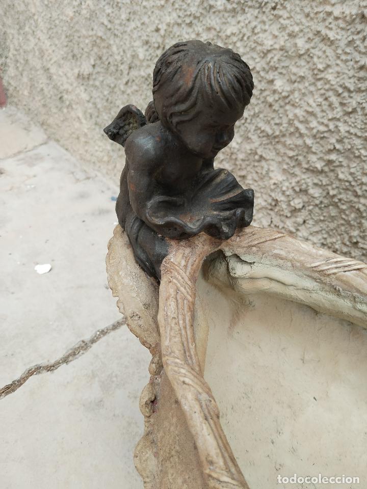 Antig&uuml;edades: macetero con angeles - Foto 9