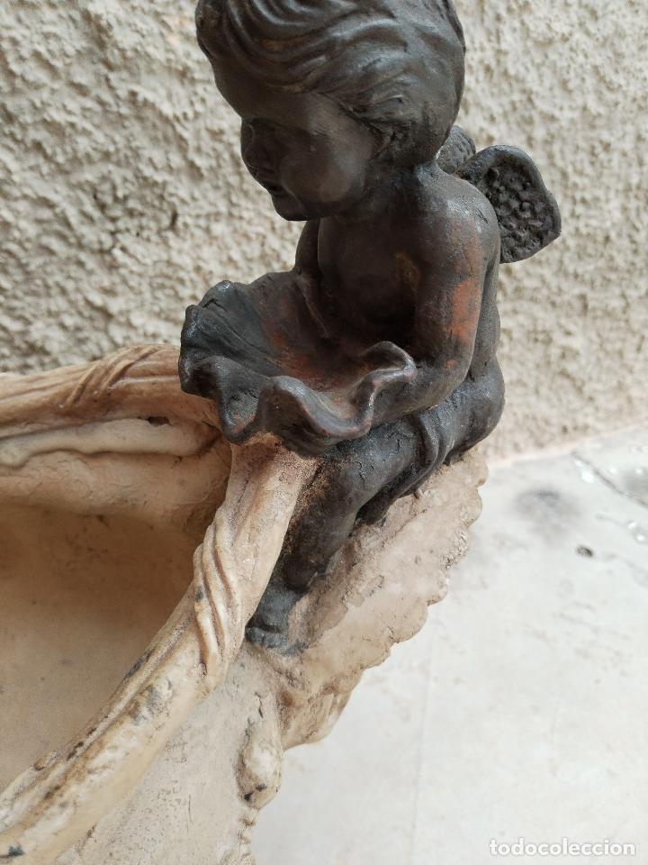 Antig&uuml;edades: macetero con angeles - Foto 10