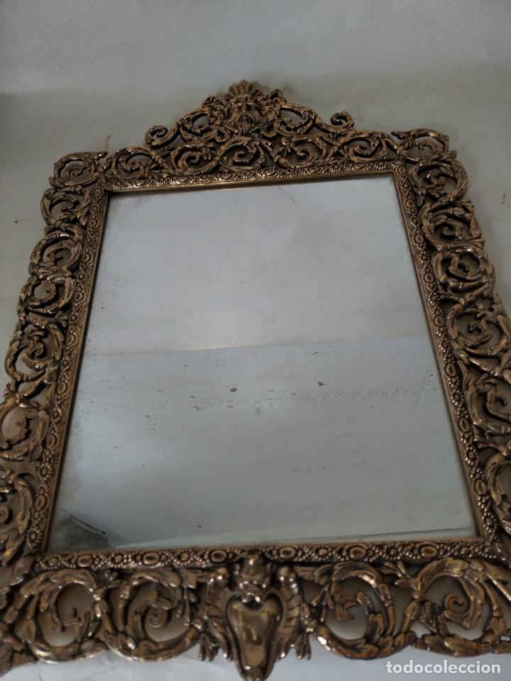 Antig&uuml;edades: espejo dorado - Foto 4