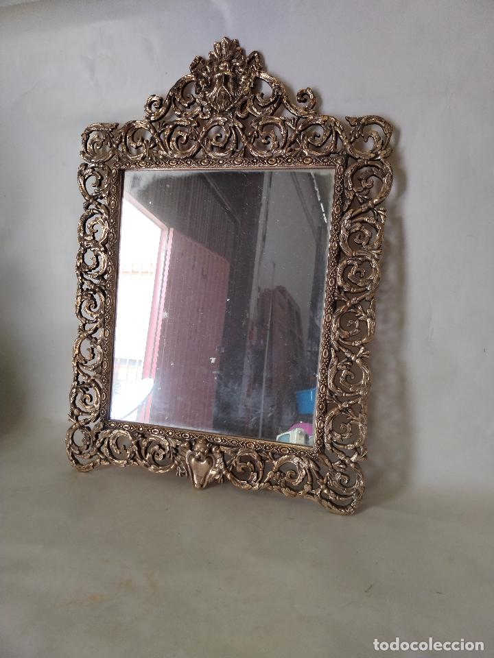 Antig&uuml;edades: espejo dorado - Foto 10