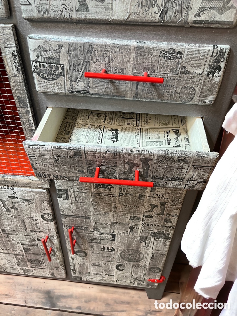 Antig&uuml;edades: Alacena a&ntilde;os 70 restaurada - Foto 4