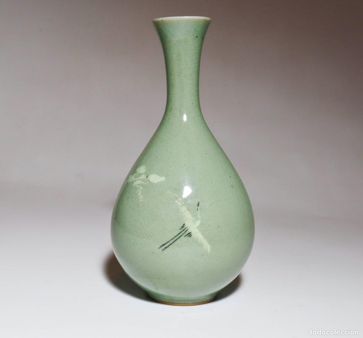 Antig&uuml;edades: JARR&Oacute;N PORCELANA COREANO CELADON - Foto 3