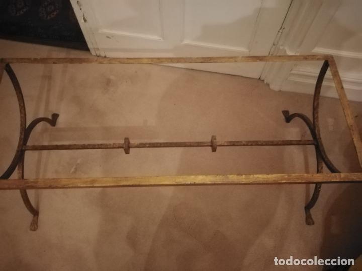 Antig&uuml;edades: Pie de mesa metal (100*40*40) - Foto 9