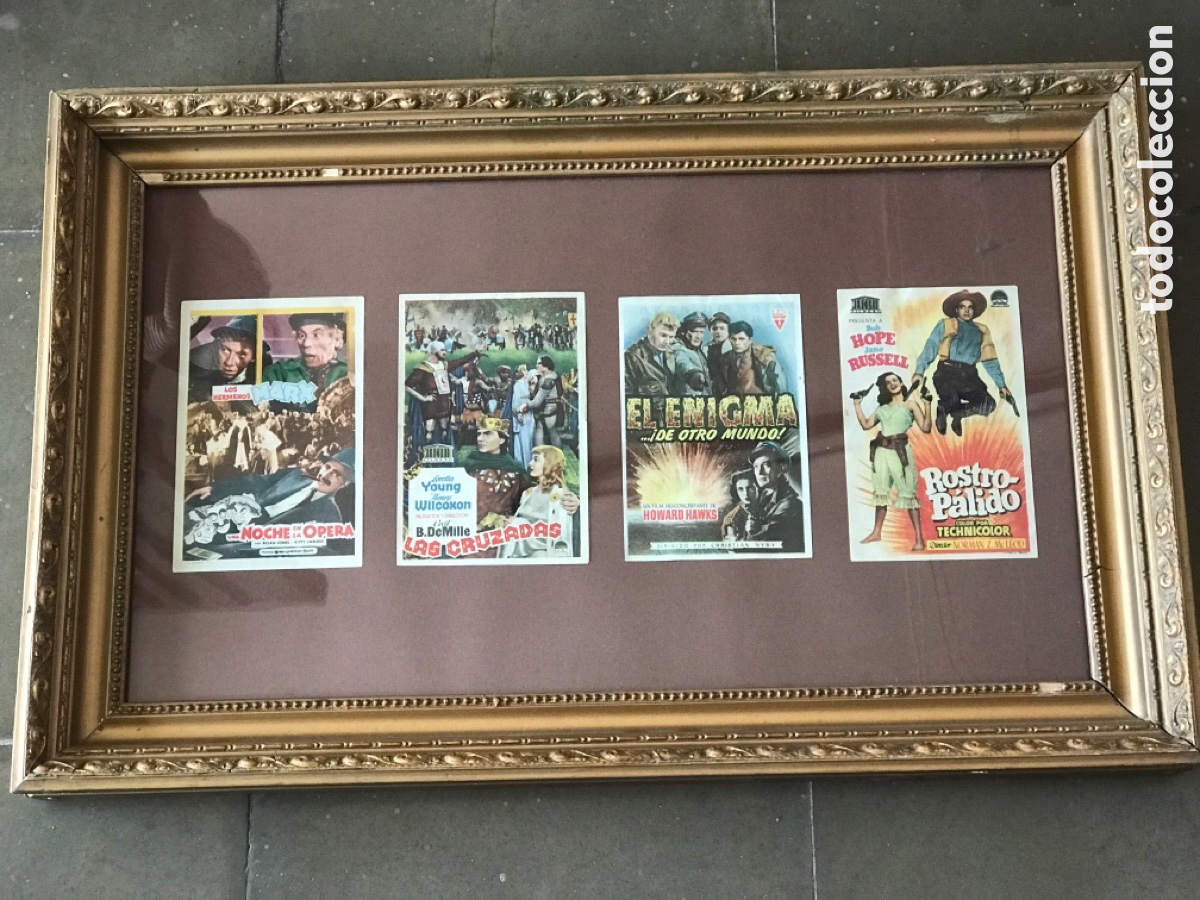 Antig&uuml;edades: Marco dorado - Foto 2