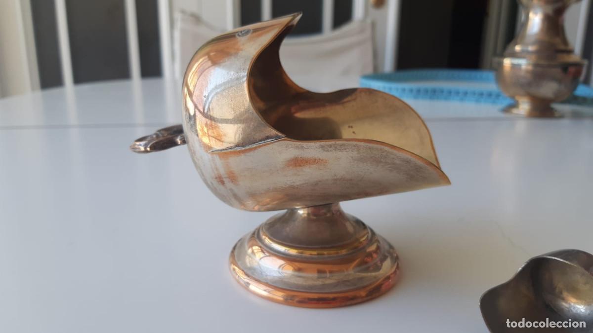 Antig&uuml;edades: Azucarero con ba&ntilde;o de plata - Foto 2