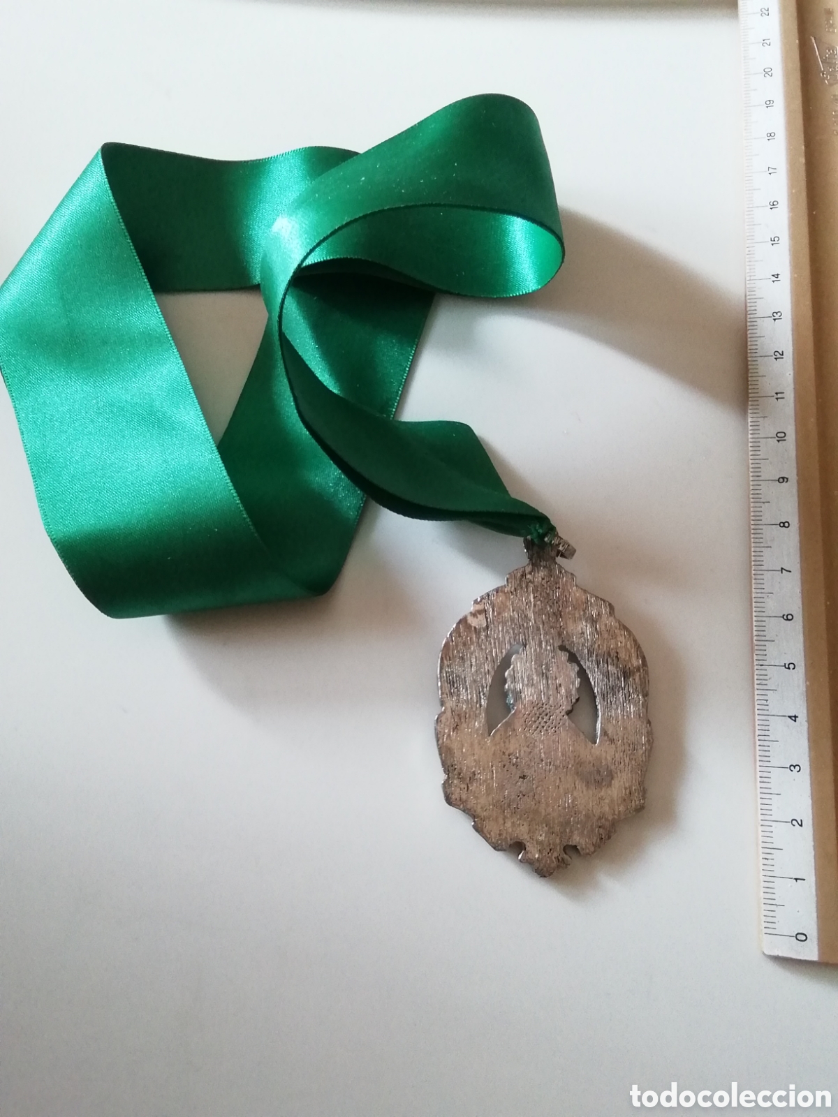 Antig&uuml;edades: MEDALLA VIRGEN DE LA MACARENA - Foto 3